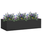 Stalen Bloempot voor op kantoor met duurzame en gemakkelijke reiniging - Antraciet / 1 - Bloempotten & plantenbakken