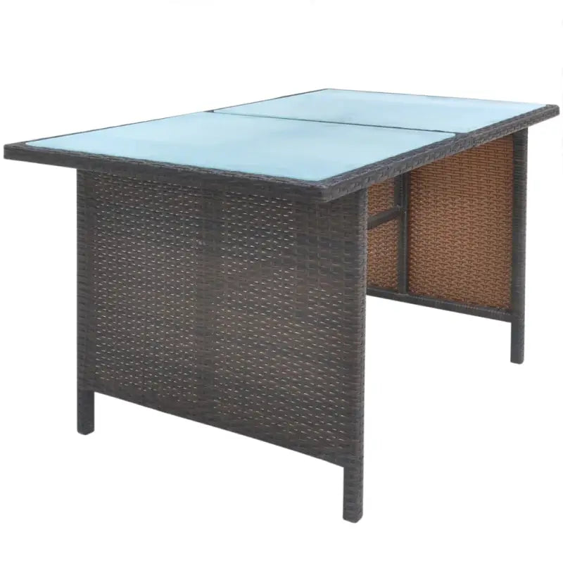 Stalen frame tuinset met eenvoudig schoon en levering bevat - Tuinsets