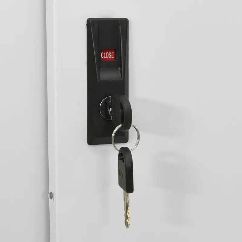 Stalen opbergkast met schuifdeur voor kantoororganisatie - Opbergkasten & lockerkasten