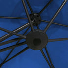 Stalen paal parasol voor bescherming tegen zware regenval en uv-straling - Parasols en zonneschermen