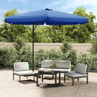 Stalen paal parasol voor bescherming tegen zware regenval en uv-straling - Parasols en zonneschermen