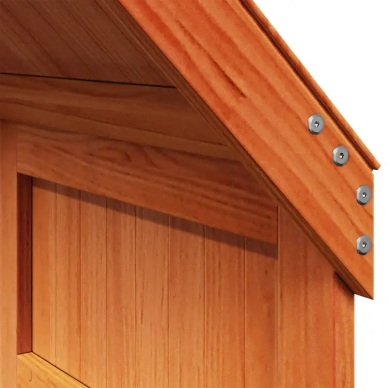 Stapelbed met bedhuis van massief grenenhout en multiplex lattenbodem - Bedden & bedframes