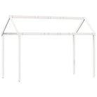 Stapelbed met bedhuis van massief grenenhout en open zijdeur - Bedden & bedframes