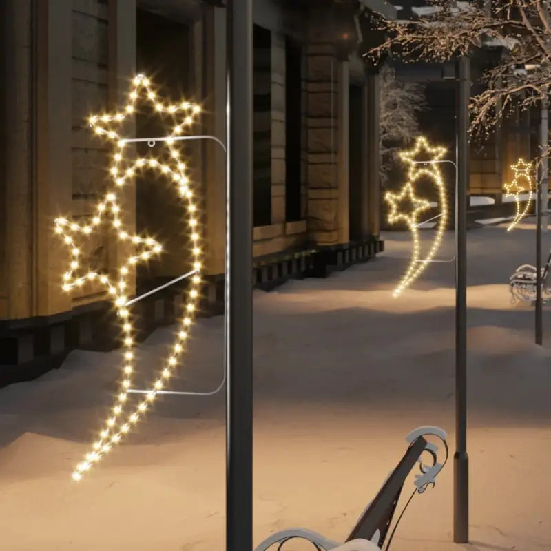 Stervormige Kerstverlichting voor een gezellige feestelijke sfeer - 2 / 1 - Kerstverlichting