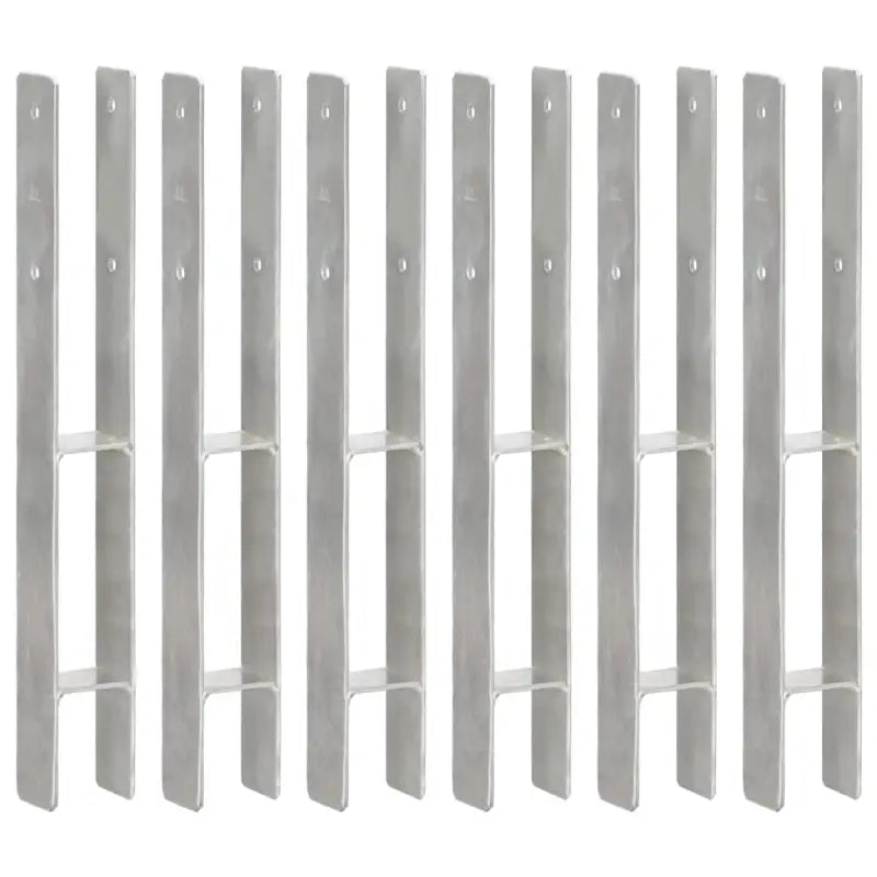 Stevige constructie grondankerset met voorgeboorde gaten voor buitengebruik - 7 x 6 x 60 cm / 6 - Grondankers