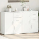 Stevige dressoirs en buffetkasten van bewerkt hout met trendy ontwerp - Wit / 1 - Dressoirs & buffetkasten