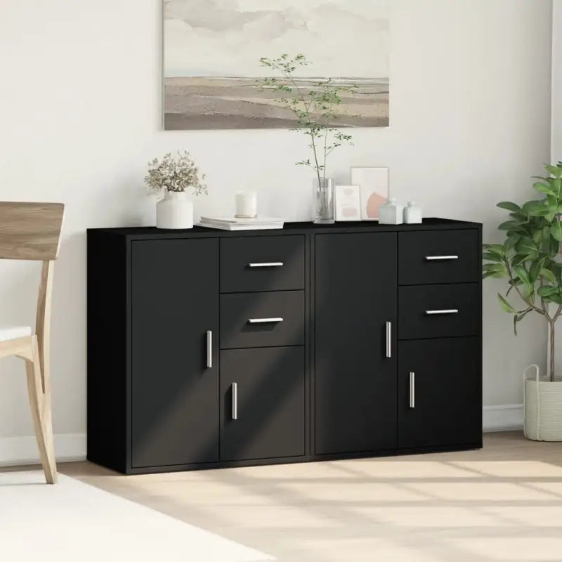 Stevige dressoirs en buffetkasten van bewerkt hout met trendy ontwerp - Dressoirs & buffetkasten