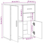Stevige dressoirs en buffetkasten van bewerkt hout met trendy ontwerp - Dressoirs & buffetkasten