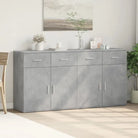 Stevige Dressoirs met bewerkt hout voor een trendy en praktische uitstraling - Dressoirs & buffetkasten