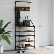 Stevige houten kledingrek voor een opgeruimde kast - Kledingrekken & kastinrichting