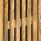 Stevige industriële opbergkast met massief ruw mangohout - Opbergkasten & lockerkasten