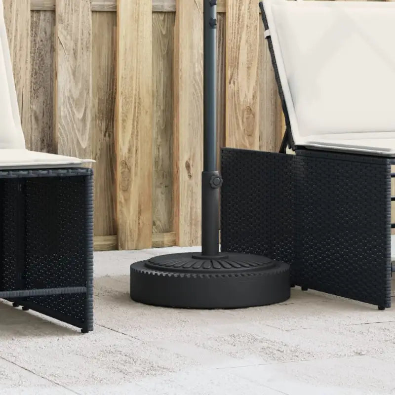 Stevige kunststof en beton parasolvoet voor stabiele stand - 1 / 25 kg - Parasolvoeten
