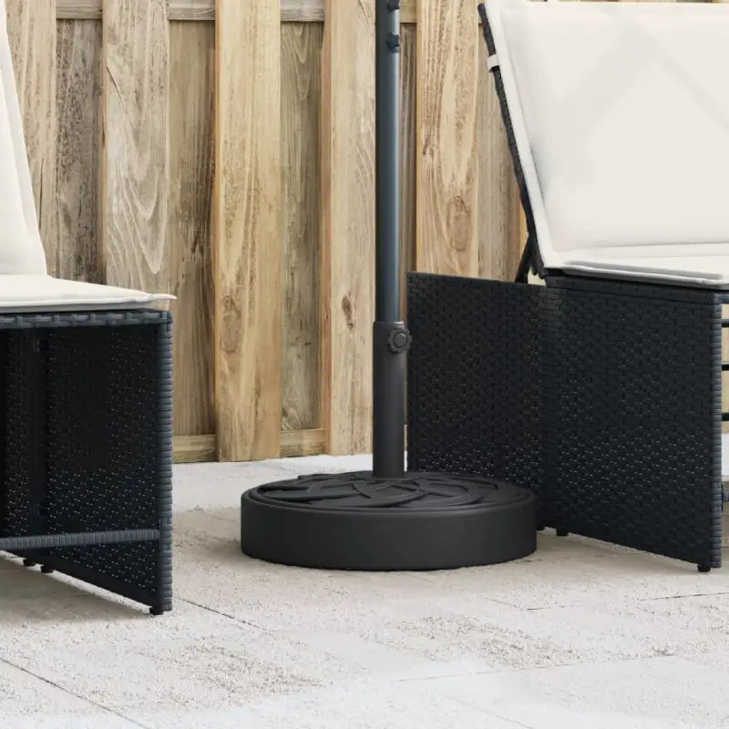 Stevige parasolvoet met betonnen vulling voor stabiliteit - 1 / 25 kg - Parasolvoeten