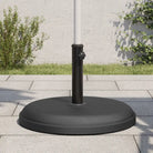 Stevige Parasolvoet met Betonvulling voor Stabiele Schaduw</assistant - Zwart / 1 / 25 kg - Parasolvoeten