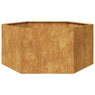 Stevige weerbestendige plantenbak voor andere buitenruimte - Cortenstaal/Bruin / 104 x 90 x 45 cm / 1 - Bloempotten &