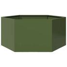 Stevige weerbestendige plantenbak voor andere buitenruimte - Staal/Groen / 104 x 90 x 45 cm / 1 - Bloempotten &