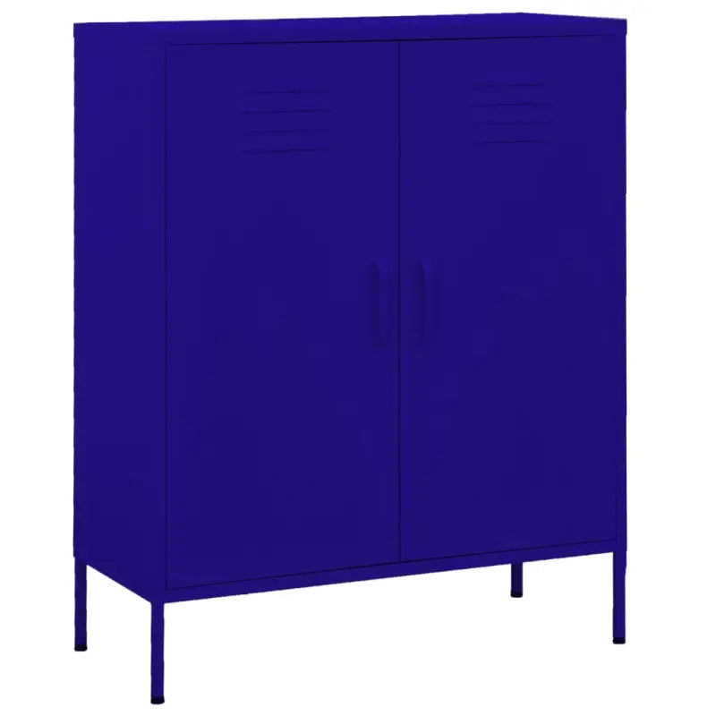 Stevige Zijkast Met Aanpasbare Hoogte en Modern Design - Marineblauw / 1 - Opbergkasten & lockerkasten