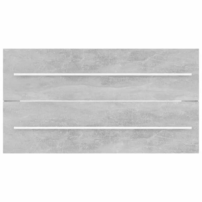 Stijlvol badkamermeubelset met strakke lijnen en extra opbergruimte - Betongrijs - Badkamermeubelsets