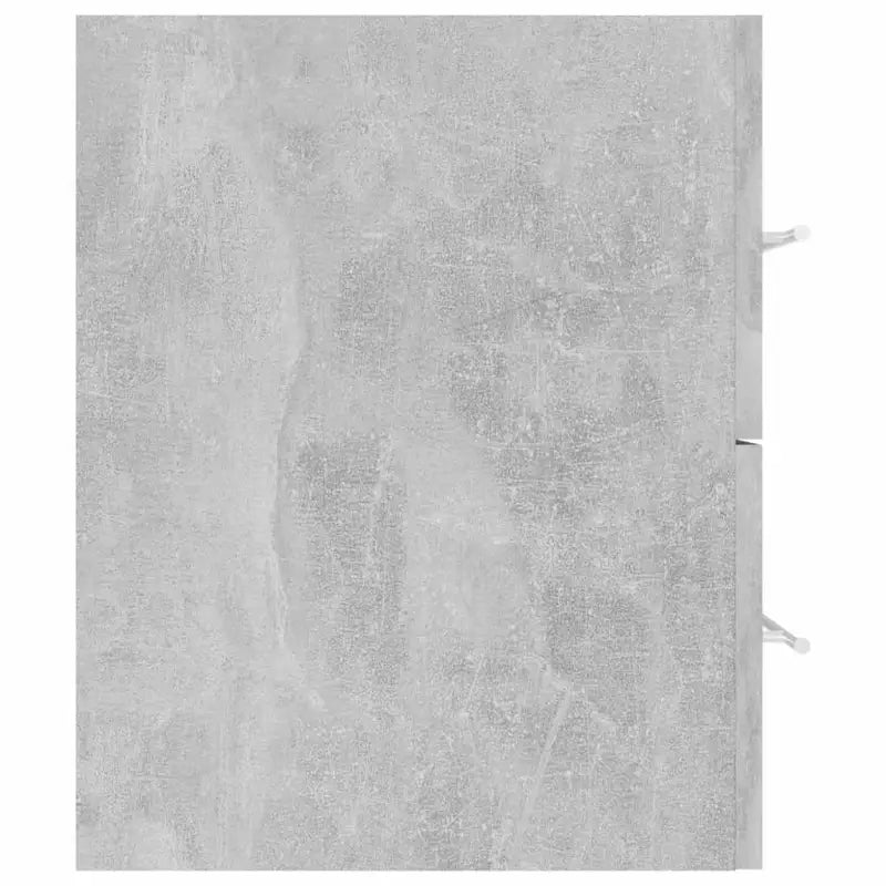 Stijlvol badkamermeubelset met strakke lijnen en extra opbergruimte - Betongrijs - Badkamermeubelsets