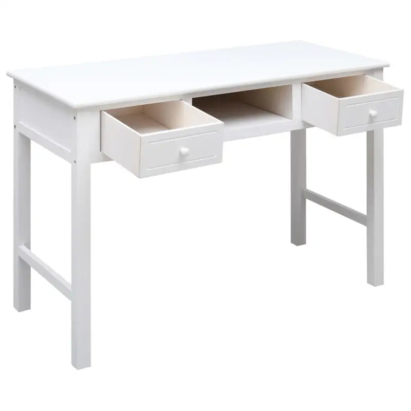 Stijlvol massief paulowniahout bureau voor een elegant interieur - Bureaus