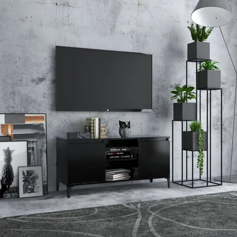 Stijlvol Tv-meubel met metalen poten en industriële charme - Tv-meubels