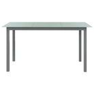 Stijlvolle aluminium tuintafel voor tuin balkon of terras - Tuintafels