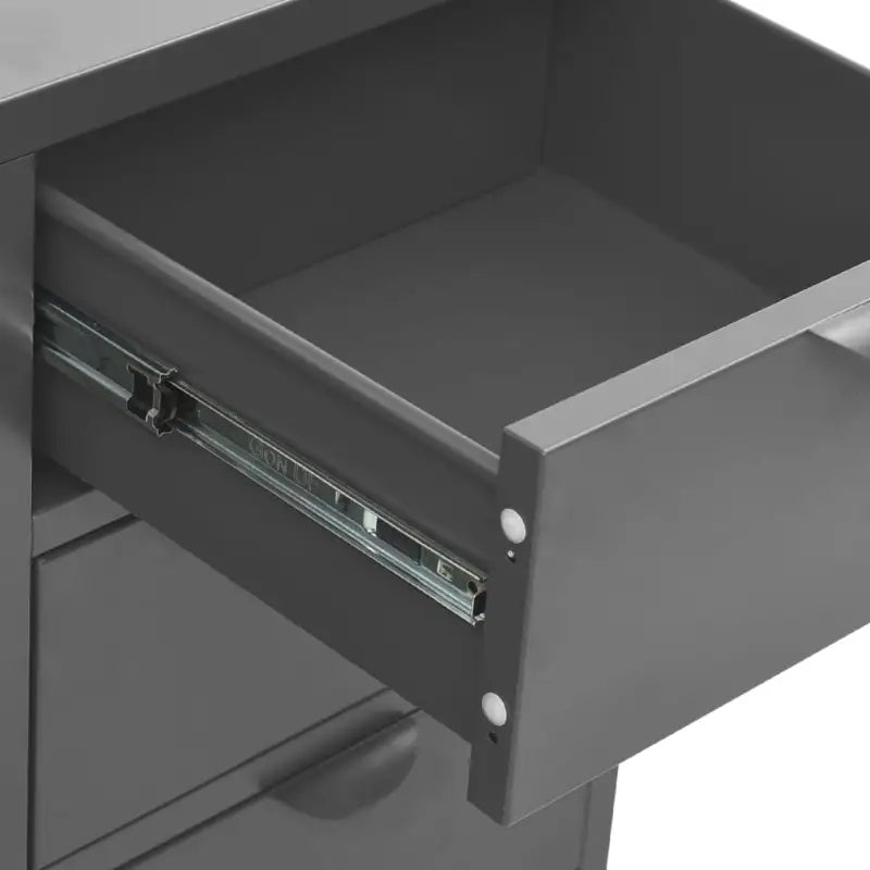 Stijlvolle dressoir met gehard glas en verstelbare schappen - Dressoirs & buffetkasten