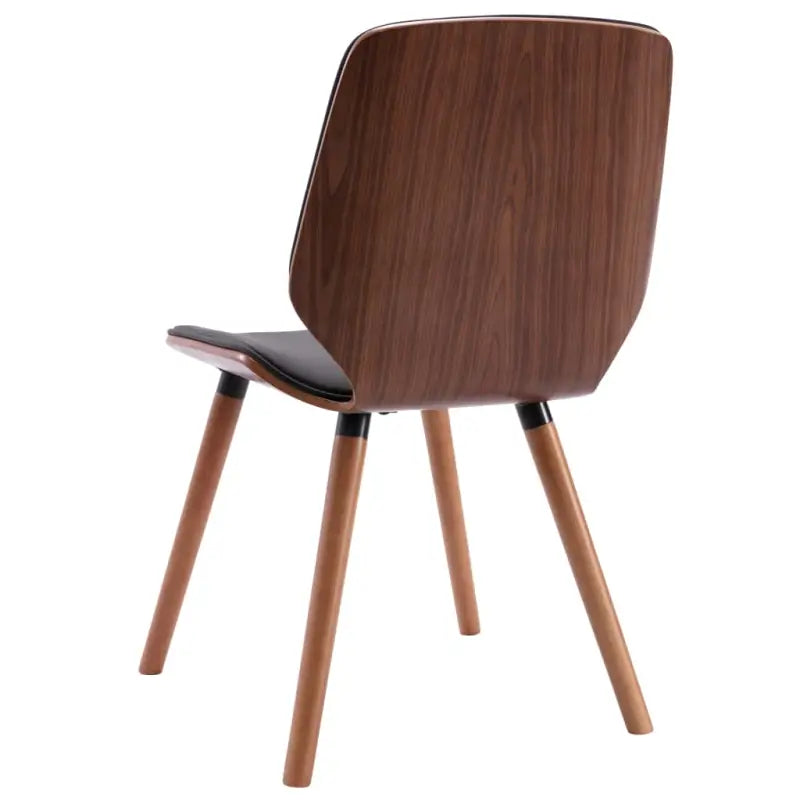 Stijlvolle Eetkamerstoelen Set met Kunstleer Comfort - Eetkamerstoelen
