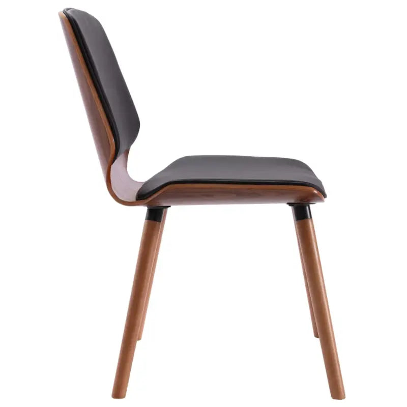 Stijlvolle Eetkamerstoelen Set met Kunstleer Comfort - Eetkamerstoelen