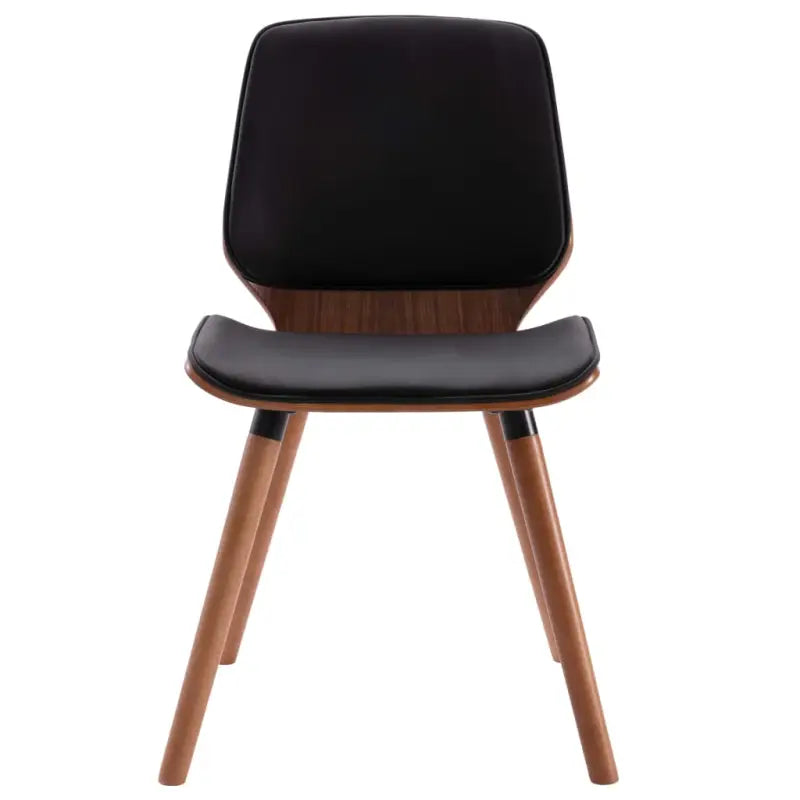 Stijlvolle Eetkamerstoelen Set met Kunstleer Comfort - Eetkamerstoelen
