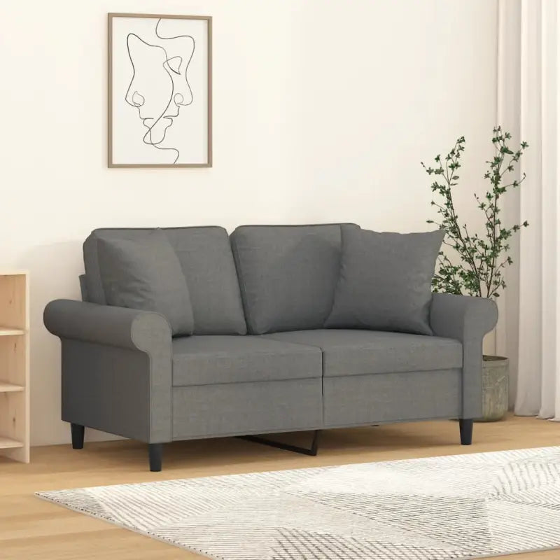 Stijlvolle en comfortabele sierkussens voor in huis - Donkergrijs / 1 - Sierkussens
