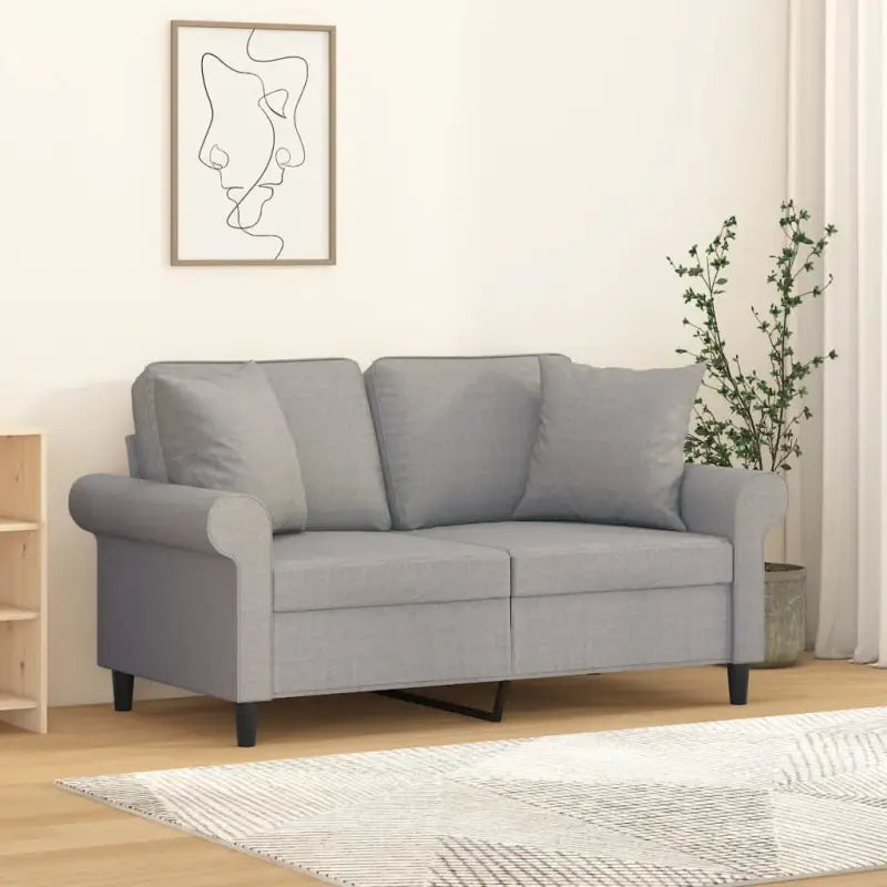 Stijlvolle en comfortabele sierkussens voor in huis - Lichtgrijs / 1 - Sierkussens