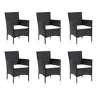 Stijlvolle en duurzame tuinset met weerbestendige rattan stoelen - Tuinsets