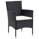 Stijlvolle en duurzame tuinset met weerbestendige rattan stoelen - Tuinsets