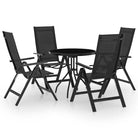 Stijlvolle en duurzame tuintafelset voor in de tuin of op het terras - Tuinsets