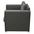 Stijlvolle fauteuil met houten frame en verchroomde poten voor elk interieur - Fauteuils & Relaxfauteuils