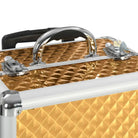 Stijlvolle make-up trolley met uittrekbare lades en afneembare zwenkwielen - Goud / 2 - Toilettassen