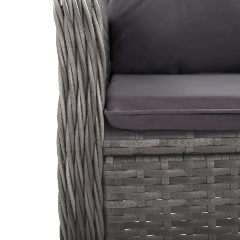 Stijlvolle poly rattan tuinset voor buiten dineren en ontspannen - Tuinsets