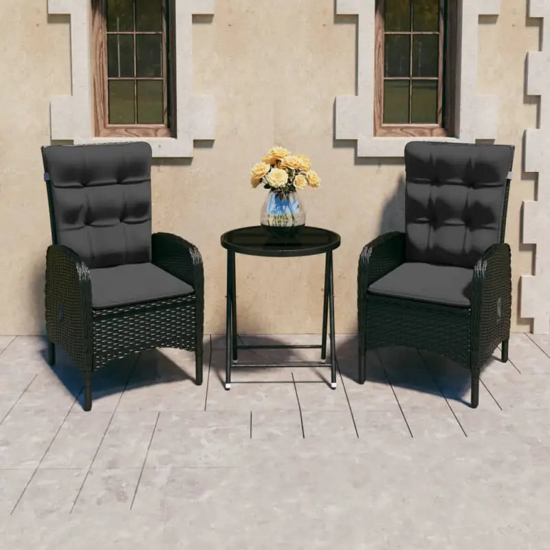 Stijlvolle Poly Rattan Tuinsets voor Buiten Eten en Ontspanning - Tuinsets