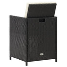 Stijlvolle rattan tuinstoelen inclusief levering bevat voor tuin of terras - Tuinstoelen