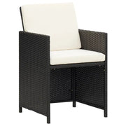 Stijlvolle rattan tuinstoelen inclusief levering bevat voor tuin of terras - Tuinstoelen