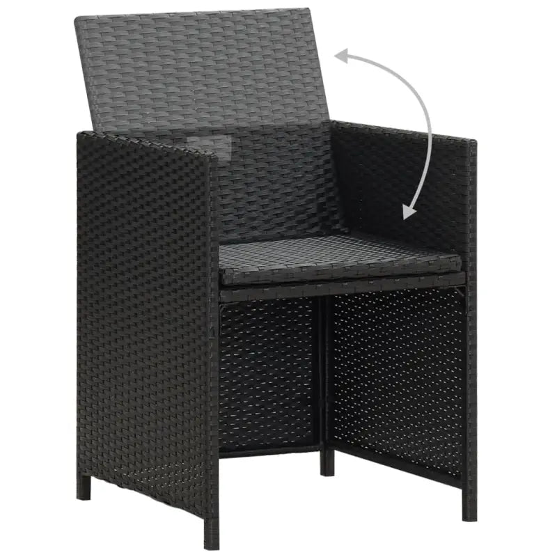 Stijlvolle rattan tuinstoelen inclusief levering bevat voor tuin of terras - Tuinstoelen