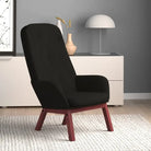Stijlvolle relaxstoel voor comfortabel werken en ontspannen - Zwart / 1 / Zonder voetensteun - Fauteuils &