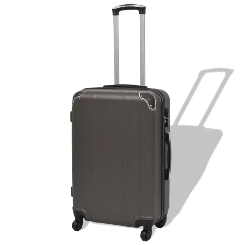 Stijlvolle rolkoffer set voor zakelijk en vakantiegebruik - Antraciet / 1 / 4 - Koffers
