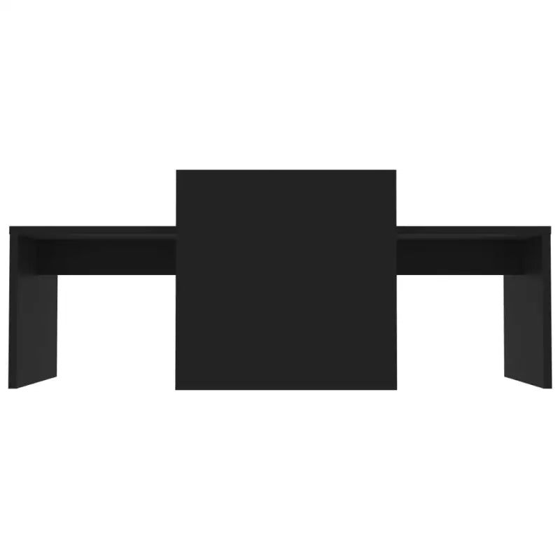 Stijlvolle salontafelset van bewerkt hout voor een elegante woonkamer - Salontafels