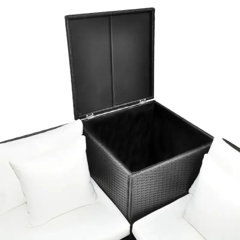 Stijlvolle tuinset met gepoedercoat stalen frame en eenvoudig schoon maken - Tuinsets