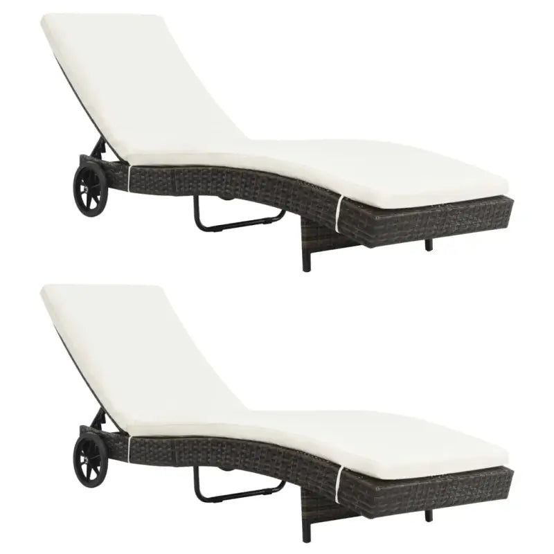 Stijlvolle waterbestendige ligstoelen voor in de tuin of op het terras - Ligstoelen