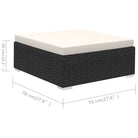 Stijlvolle waterdichte Rattan Tuin Lounge Set - Tuinsets