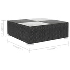 Stijlvolle waterdichte Rattan Tuin Lounge Set - Tuinsets
