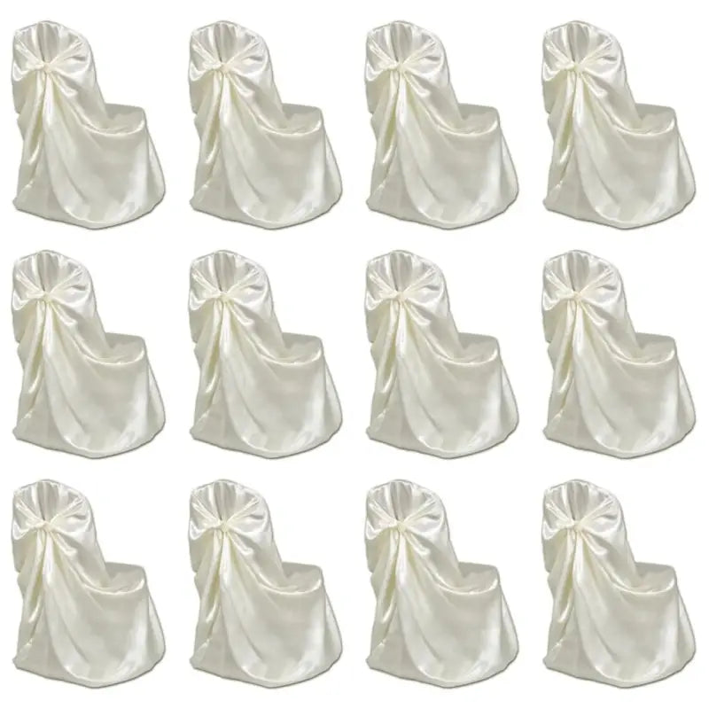 Stoelhoezen voor een nette uitstraling bij evenementen en bruil often - Crème / 12 - Meubelhoezen